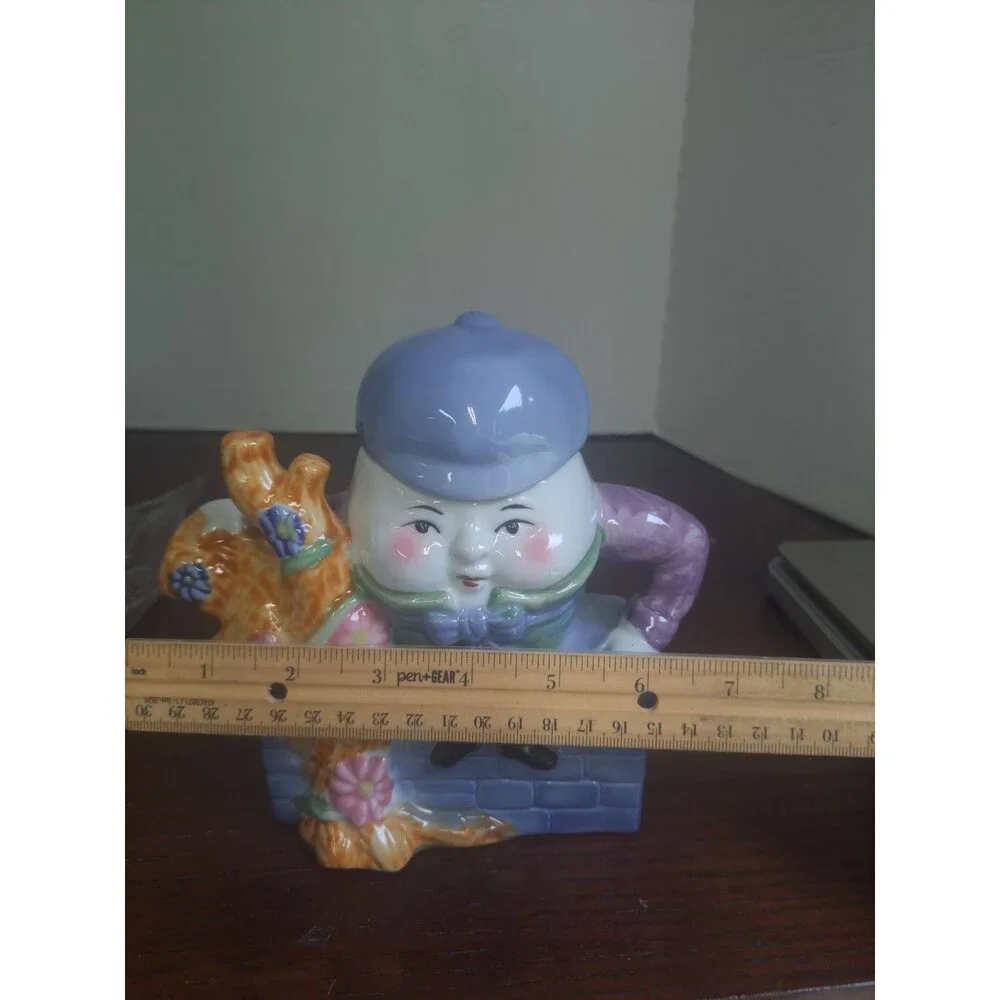 Vintage Fietx Humpty Dumpty Ceramic Teapot